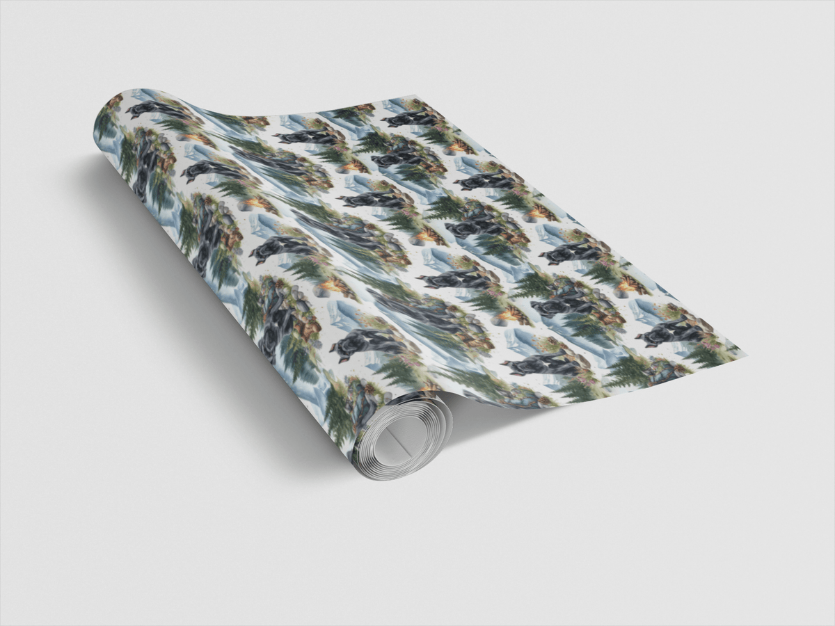 Mountain Patroller (Cane Corso) Wrapping Paper - London Penny Gift Wrap