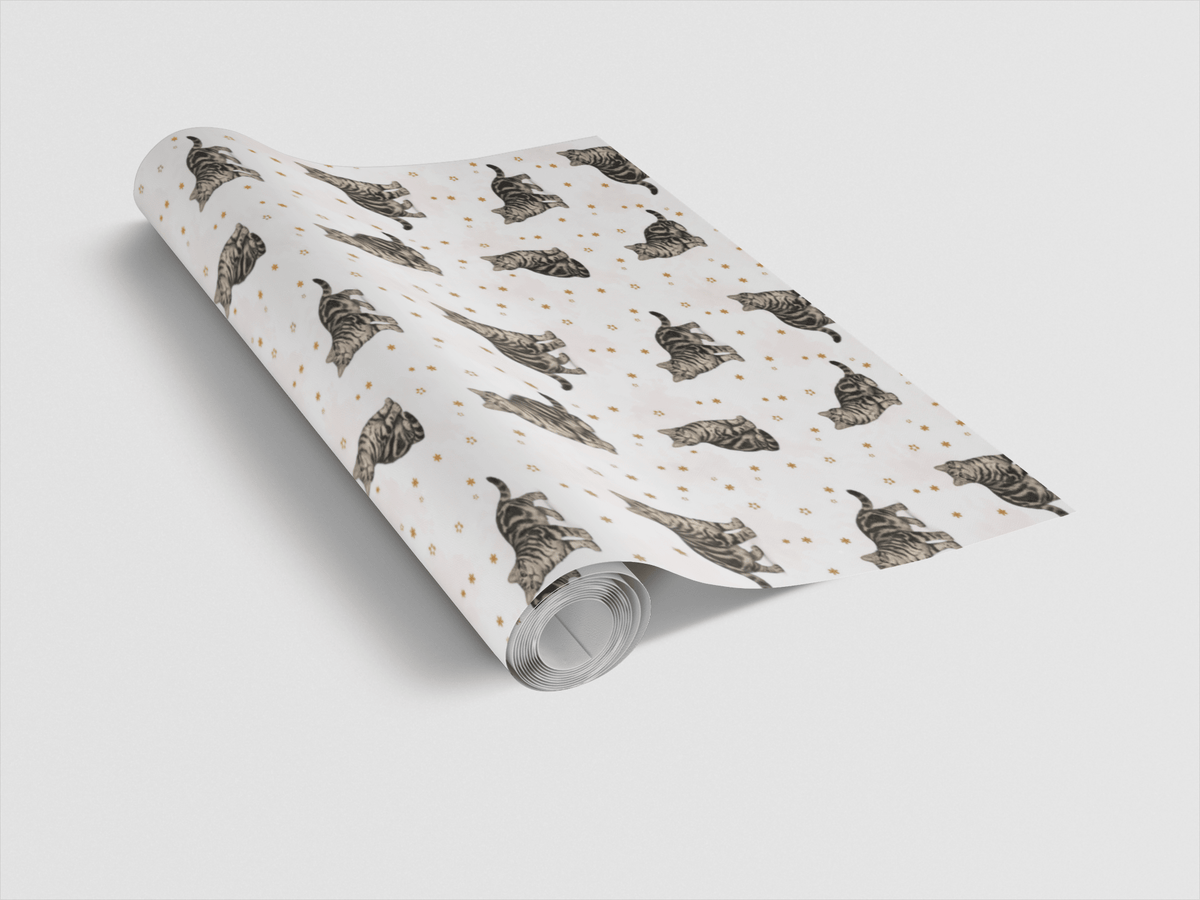 American Shorthair Classic - London Penny Gift Wrap