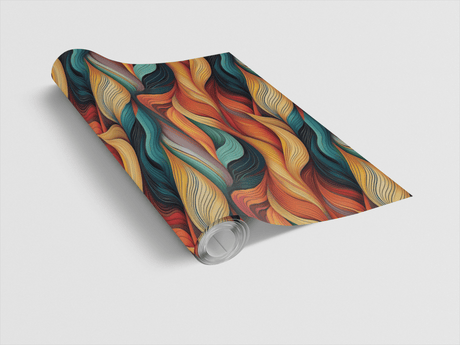 Brushstroke Bands - London Penny Gift Wrap