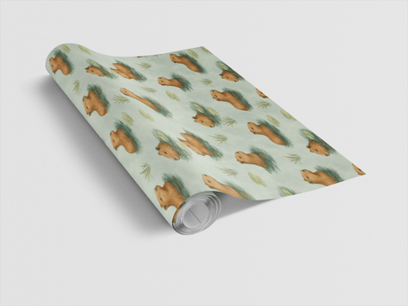 Capybara Serenity - London Penny Gift Wrap