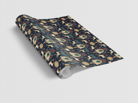 Stag Heraldry - London Penny Gift Wrap