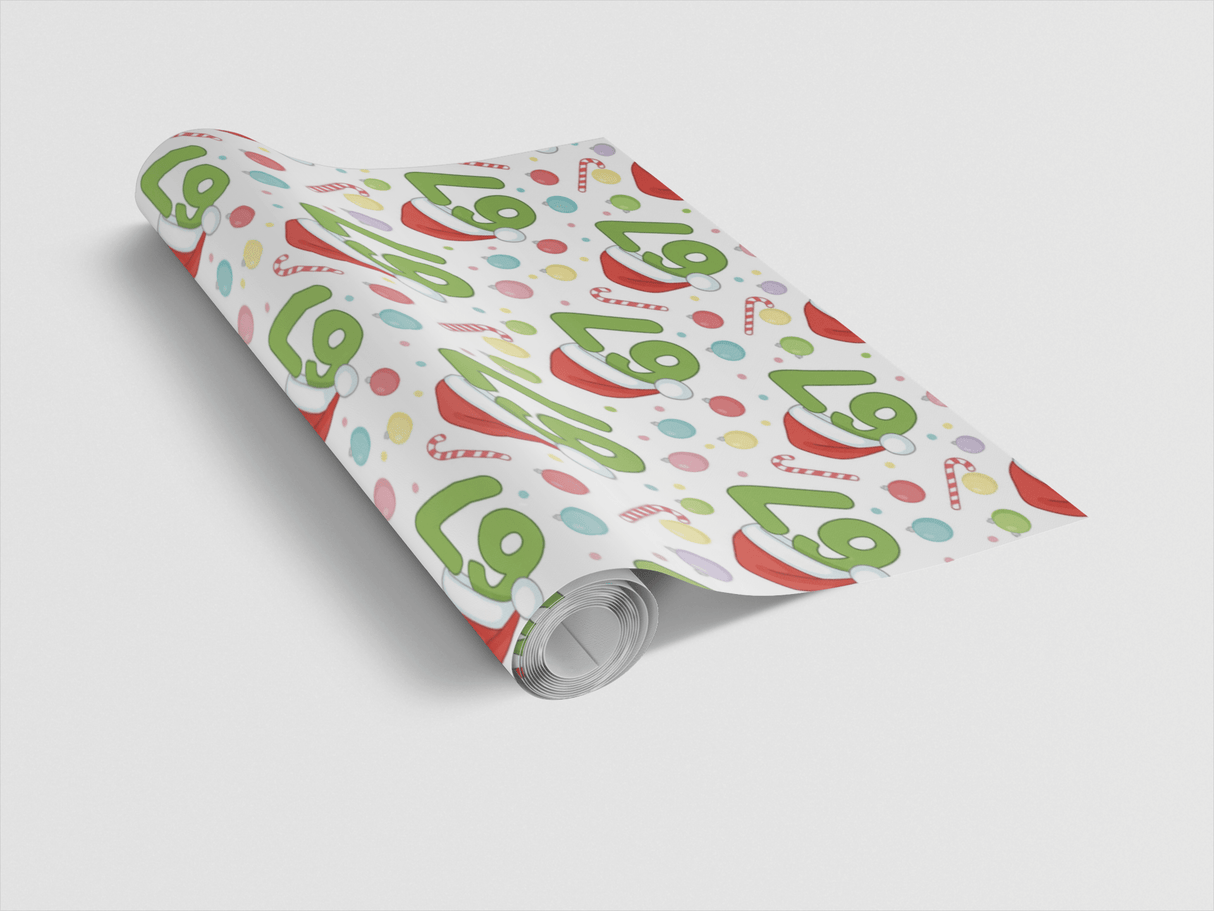 Holiday 67 Pattern - London Penny Gift Wrap