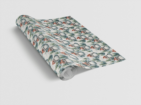Winter Waddle - London Penny Gift Wrap