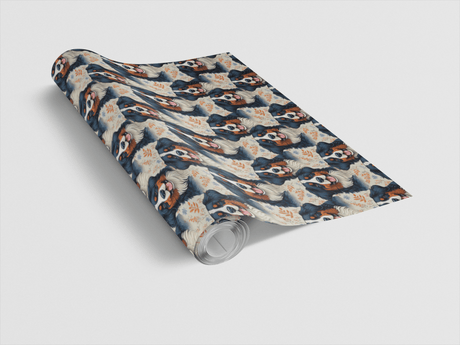 Bernese in the Breeze - London Penny Gift Wrap