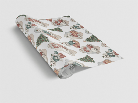 Maltese Holiday Sweaters - London Penny Gift Wrap