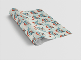 Festive Great Whites - London Penny Gift Wrap