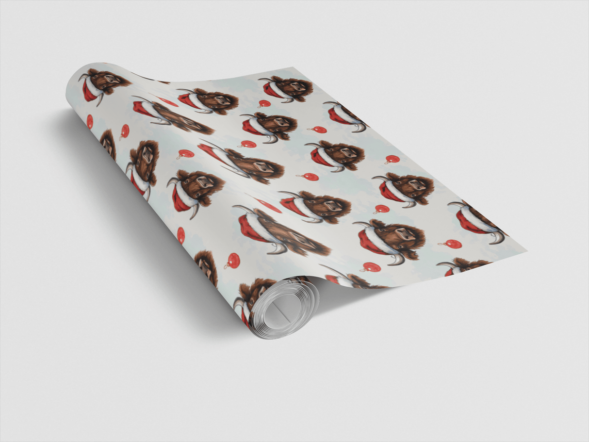 Yuletide Moo - London Penny Gift Wrap