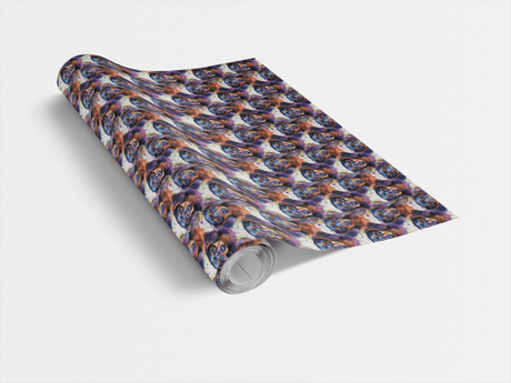 The Dashing Dachshund - London Penny Gift Wrap