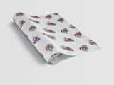 Festive Holiday Dolphin - London Penny Gift Wrap