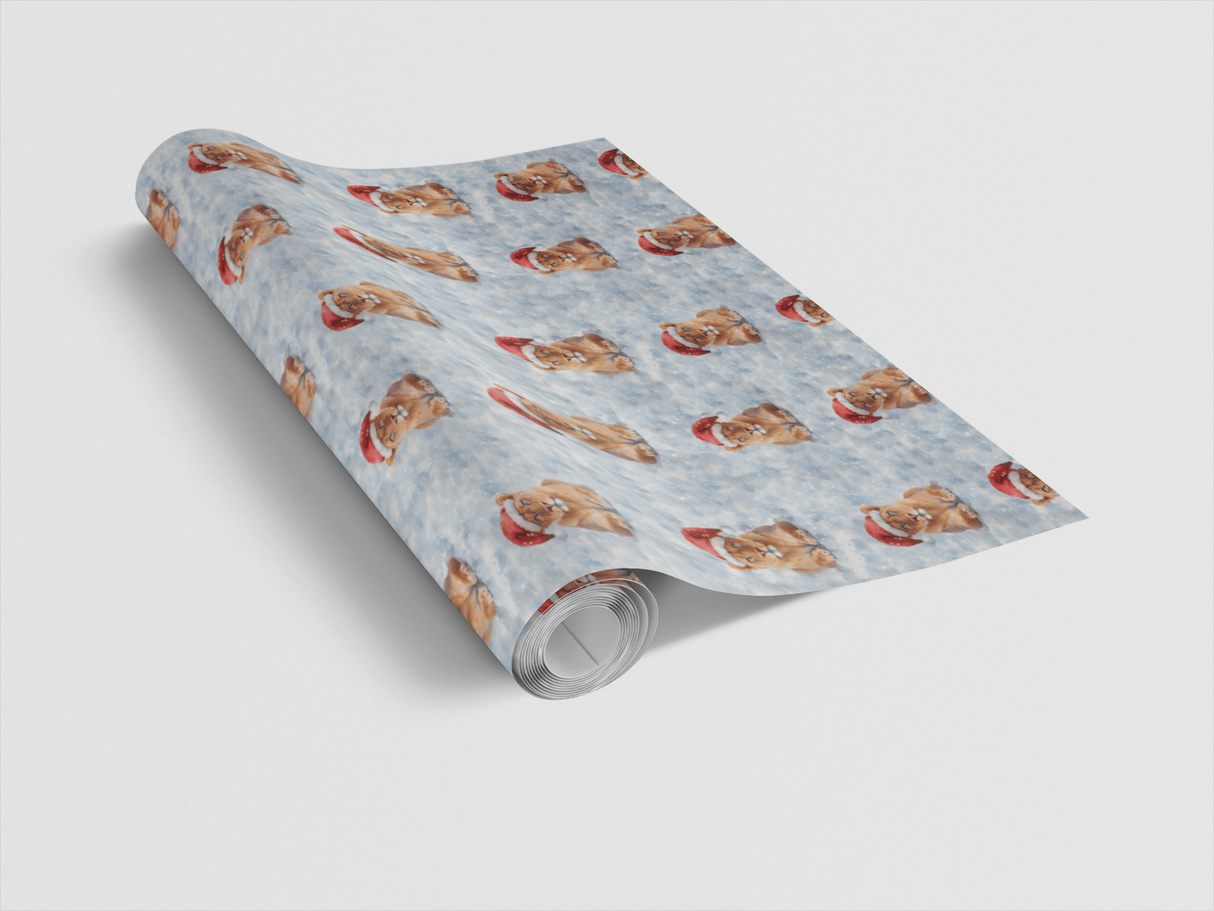 Wintertime Lioness - London Penny Gift Wrap