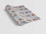 Wintertime Lioness - London Penny Gift Wrap