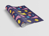 LIMITED TIME | Space Age Christmas Wrapping Paper - London Penny Gift Wrap