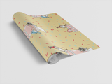 Birthday Birdie Bash Wrapping Paper | Michelle Gilsey | Artist Corner