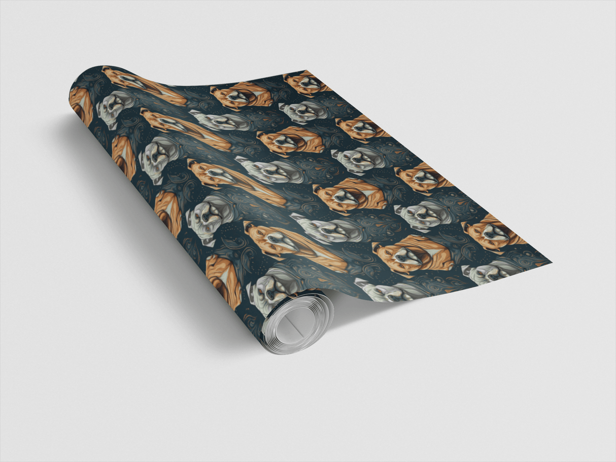 Regal Pitbull - London Penny Gift Wrap