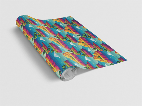 Pixel Kingdom Quest Wrapping Paper - London Penny Gift Wrap