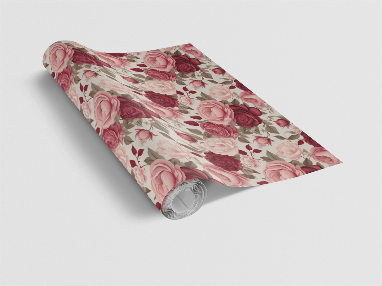 Floral Romance Elegance - London Penny Gift Wrap