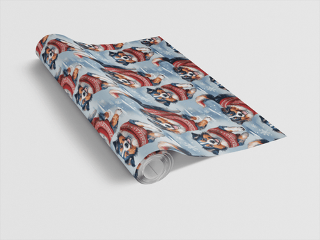 Australian Shepherd Holiday Sweaters - London Penny Gift Wrap