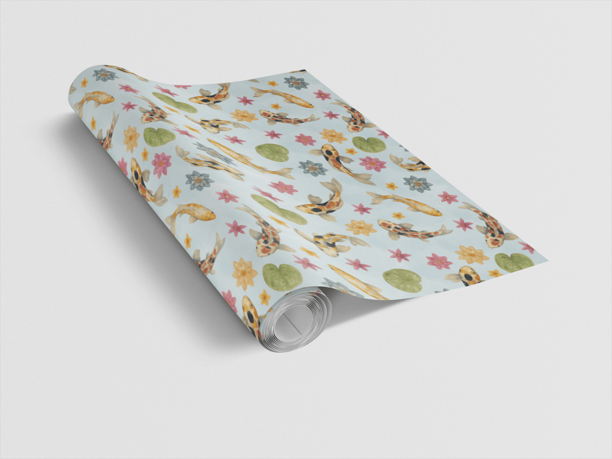 Serenade of Koi - London Penny Gift Wrap