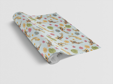 Serenade of Koi - London Penny Gift Wrap