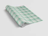 Gingham Gala Mint - London Penny Gift Wrap