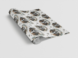 Gentle Giant Portraits (St. Bernard) Wrapping Paper - London Penny Gift Wrap