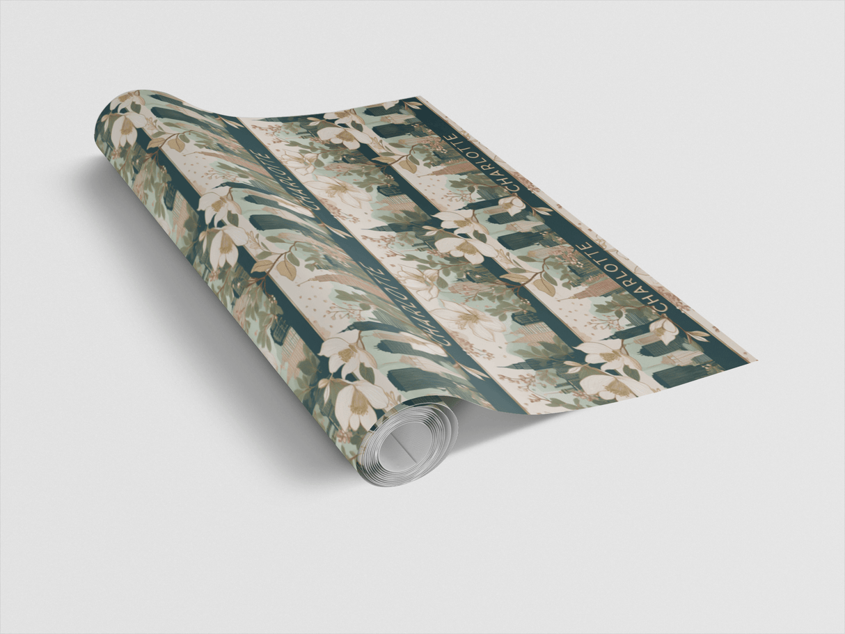 Charlotte – Modern Southern Elegance Wrapping Paper - London Penny Gift Wrap