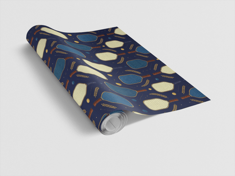 Paddle Club Stripe Society Wrapping Paper - London Penny Gift Wrap