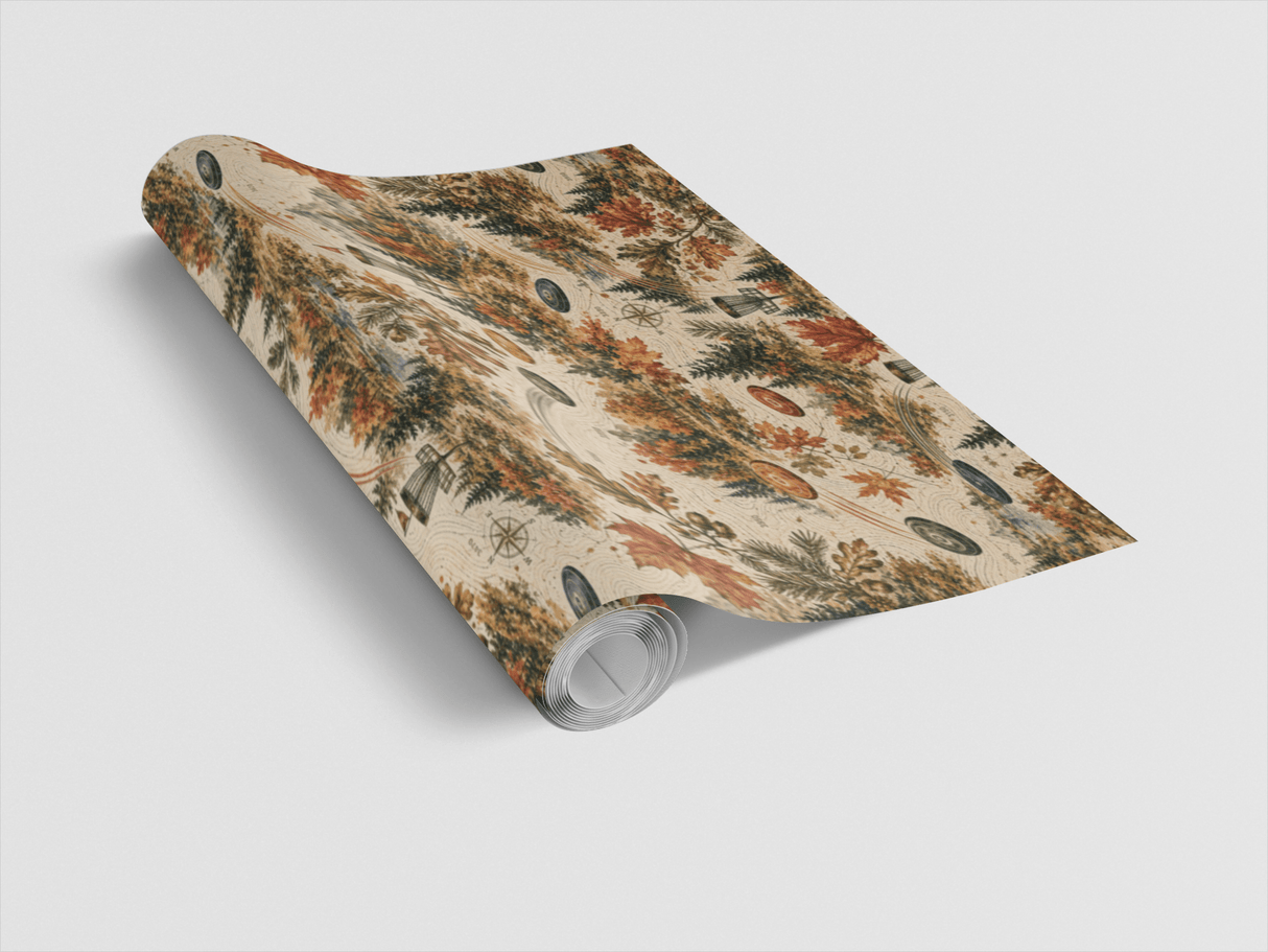Autumn Tournament Wrapping Paper - London Penny Gift Wrap