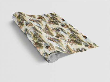 English Countryside Mastiff Wrapping Paper - London Penny Gift Wrap