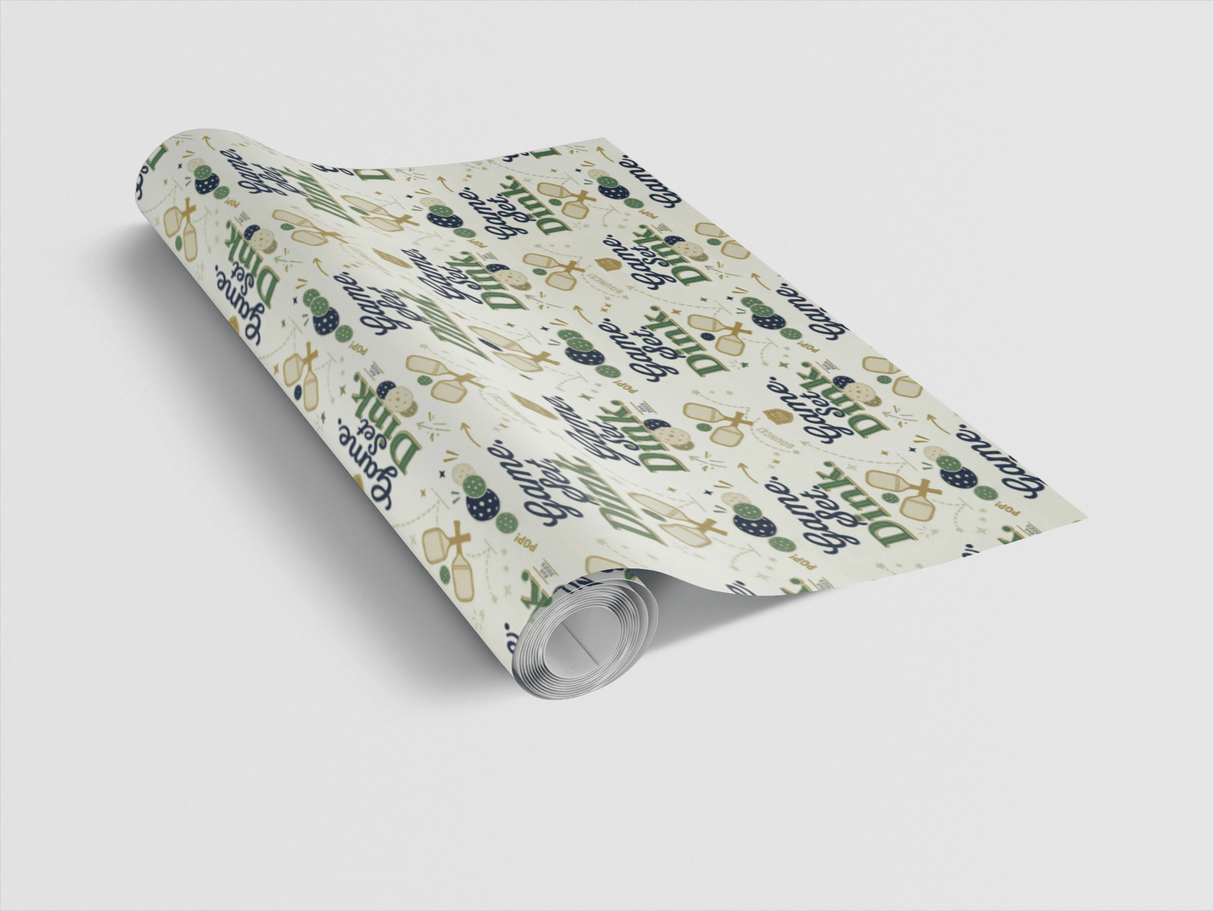 Game. Set. Dink. Wrapping Paper - London Penny Gift Wrap