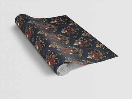 LIMITED TIME | Royal Holiday Crest Wrapping Paper - London Penny Gift Wrap
