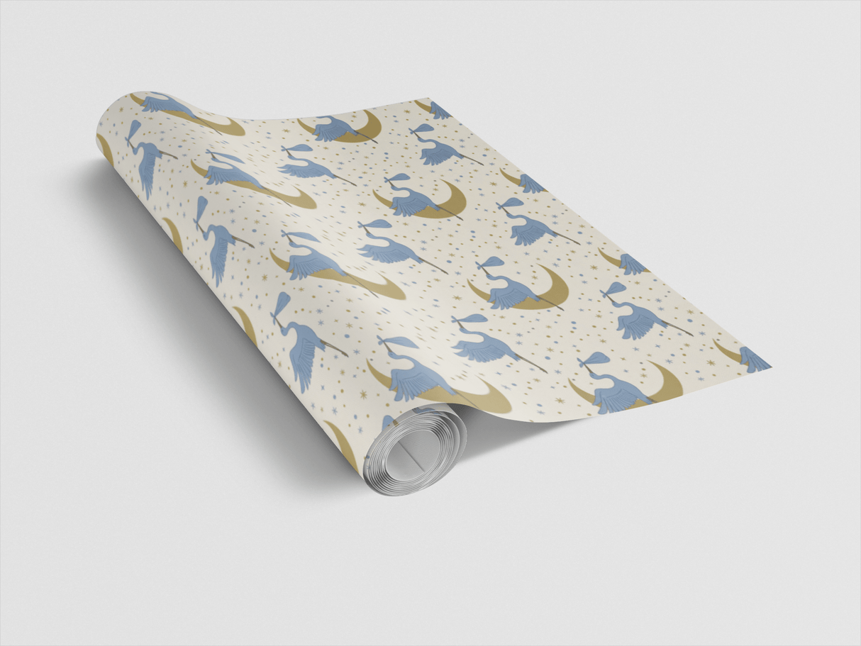Stork & Stars - London Penny Gift Wrap