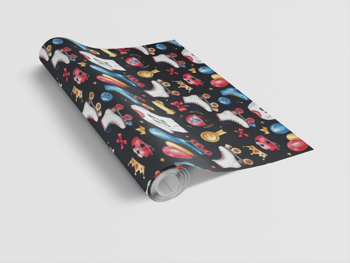 Derby Queens Wrapping Paper - London Penny Gift Wrap
