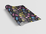 Saturday Night Skate Wrapping Paper - London Penny Gift Wrap