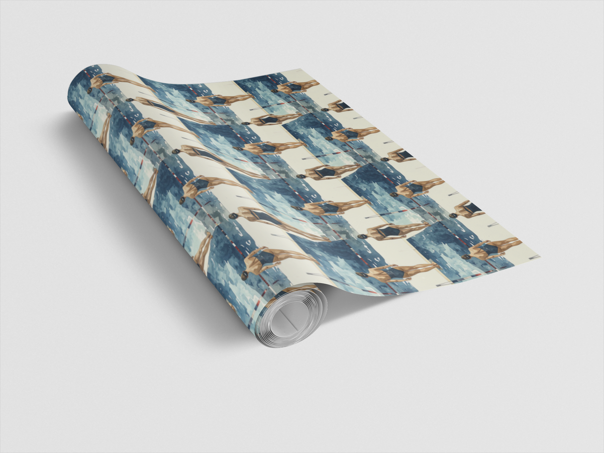 Diving Board & Splash Wrapping Paper