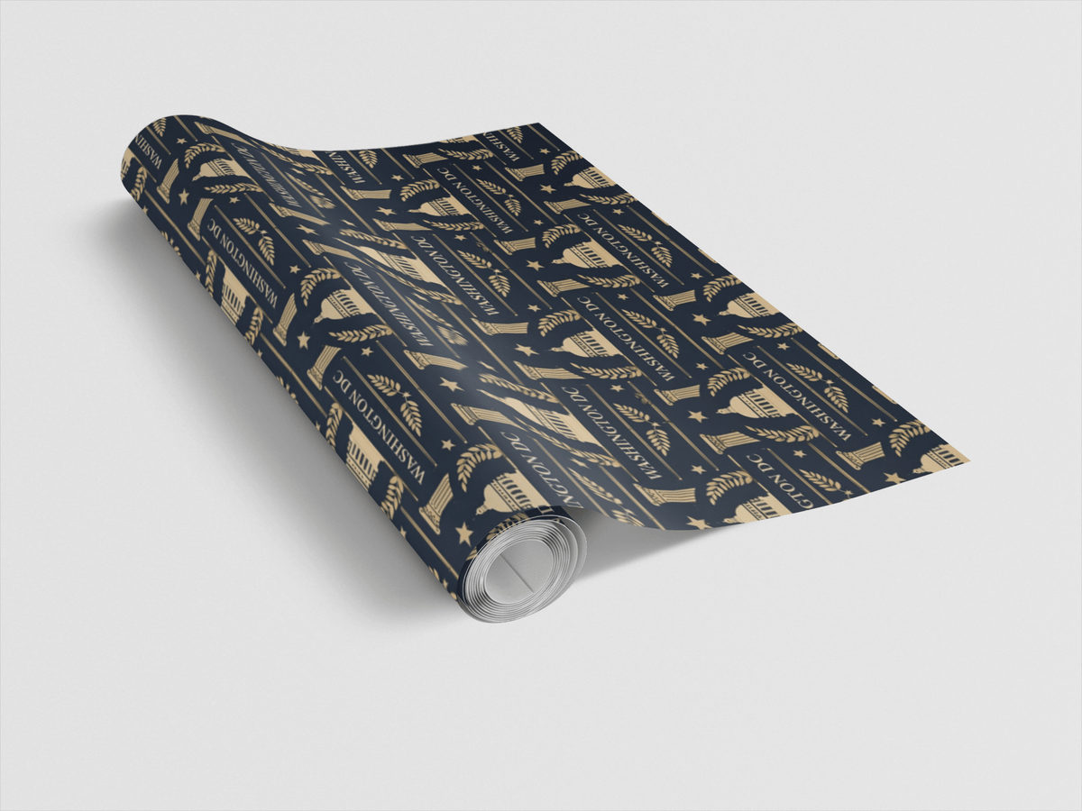 Washington DC — Capital Classic Wrapping Paper - London Penny Gift Wrap