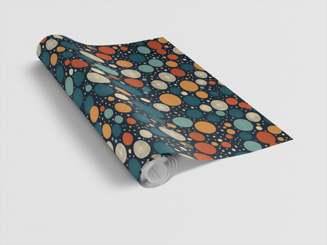 Concentric Circle Confetti - London Penny Gift Wrap
