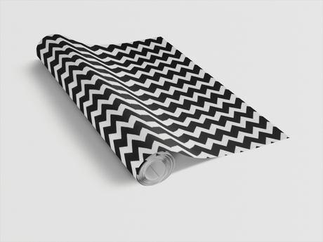 Bold Chevron - London Penny Gift Wrap