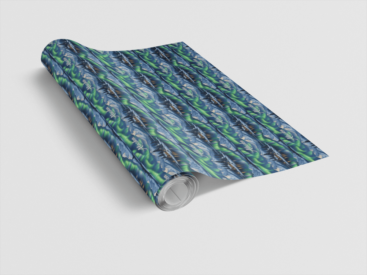 Alaska Northern Lights - London Penny Gift Wrap
