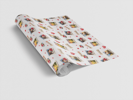 Polaroid Love Memories - London Penny Gift Wrap