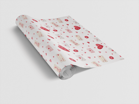Secret Admirer Notes - London Penny Gift Wrap