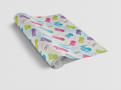 Rainbow Leotards - London Penny Gift Wrap