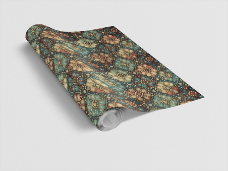 Gemstone Mosaic - London Penny Gift Wrap