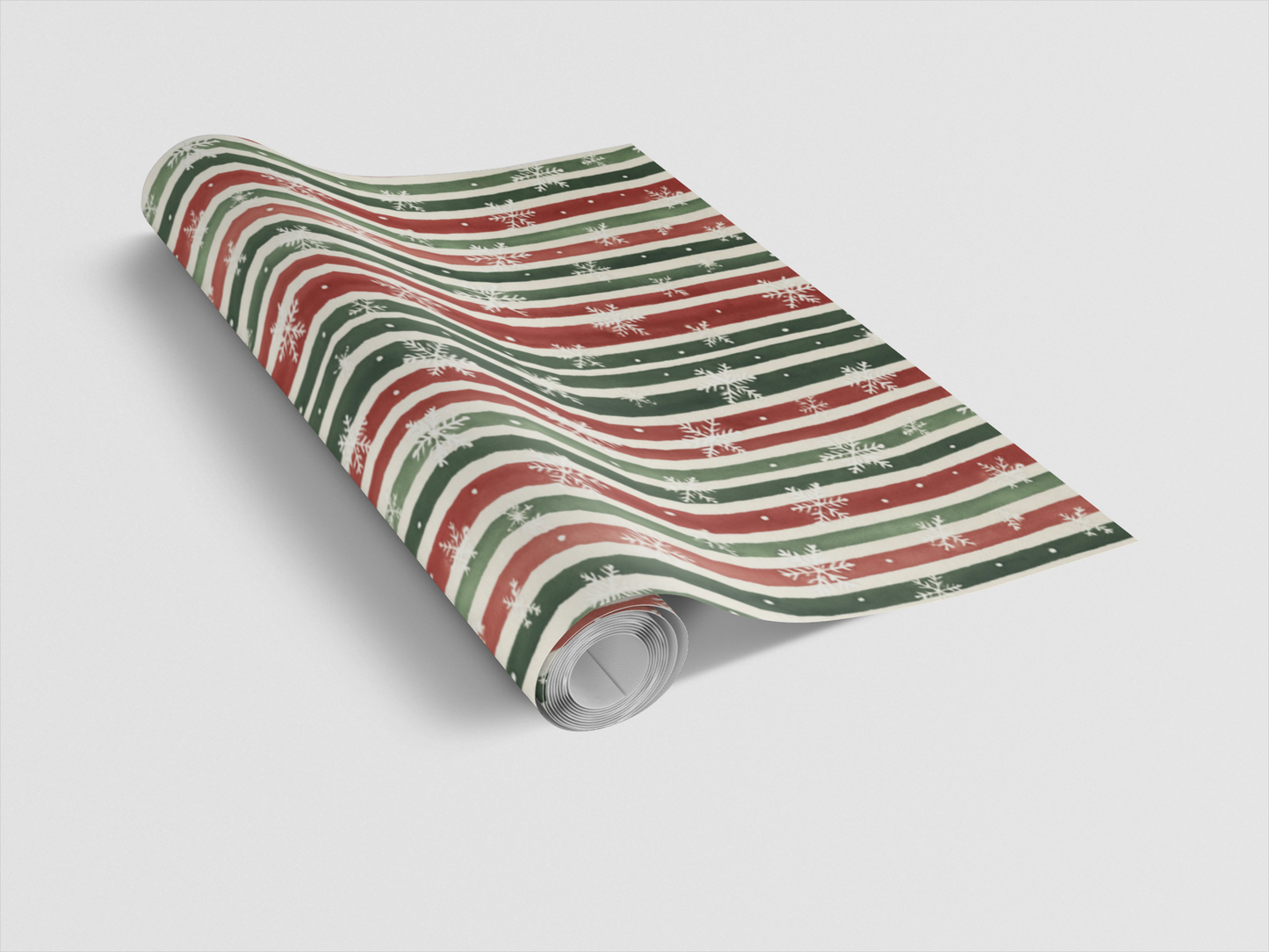 Frosted Holiday Stripes