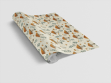 Forest Floor Mushrooms - London Penny Gift Wrap
