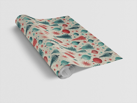 Midmod Merriment - London Penny Gift Wrap