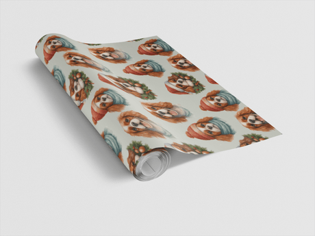 Velvet Ears, Silent Cheer - London Penny Gift Wrap