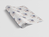 Samoyed Snowfall - London Penny Gift Wrap