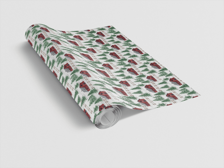 Festive Farmhouse - London Penny Gift Wrap