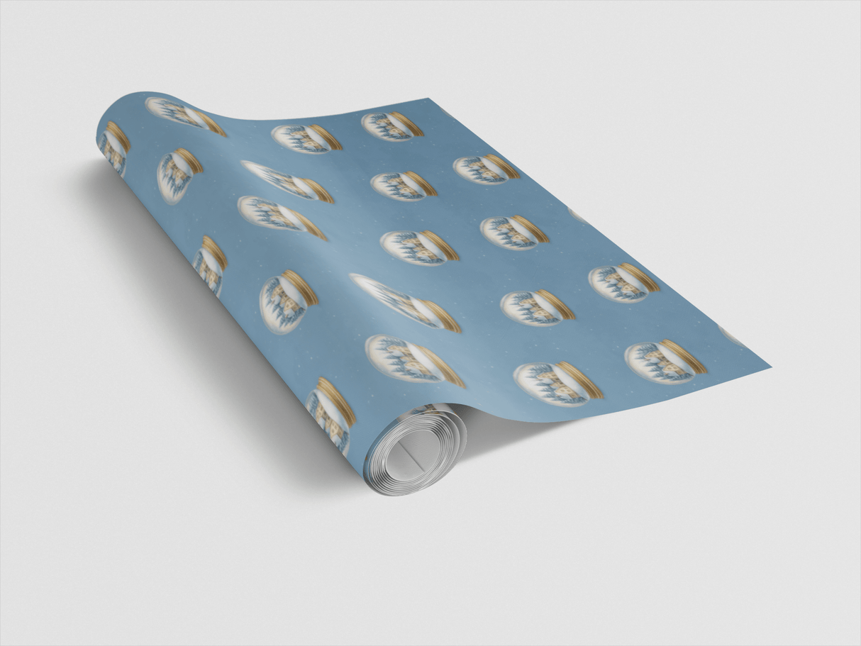 Snow Globe Magic - London Penny Gift Wrap